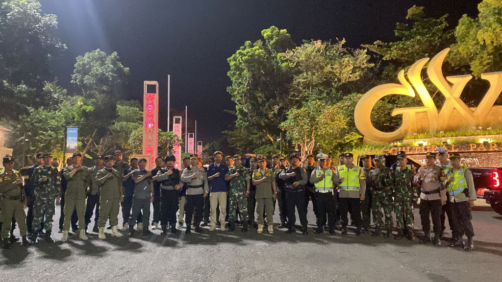 Patroli Gabungan di Wilayah Kuta Selatan